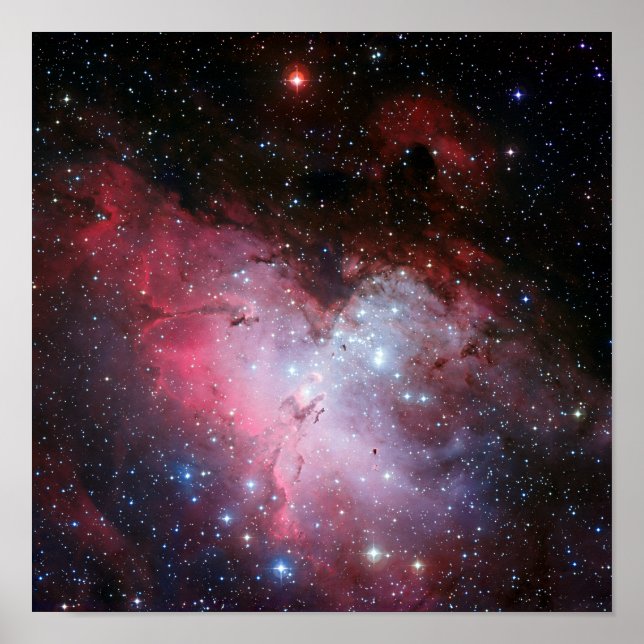 Eagle Nebula Weltraumastronomie Poster (Vorne)