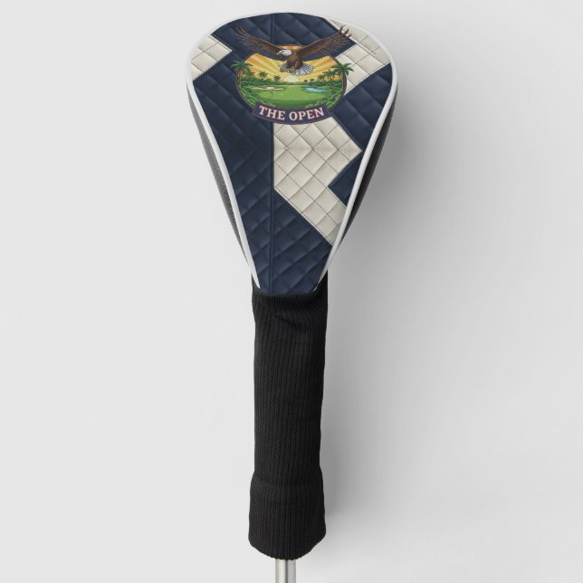 Eagle on the Green Golf Headcover (Vorderseite)