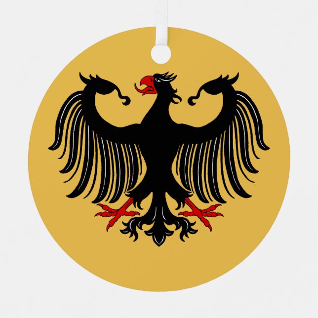 Eagle Ornament Aus Metall (Vorderseite)