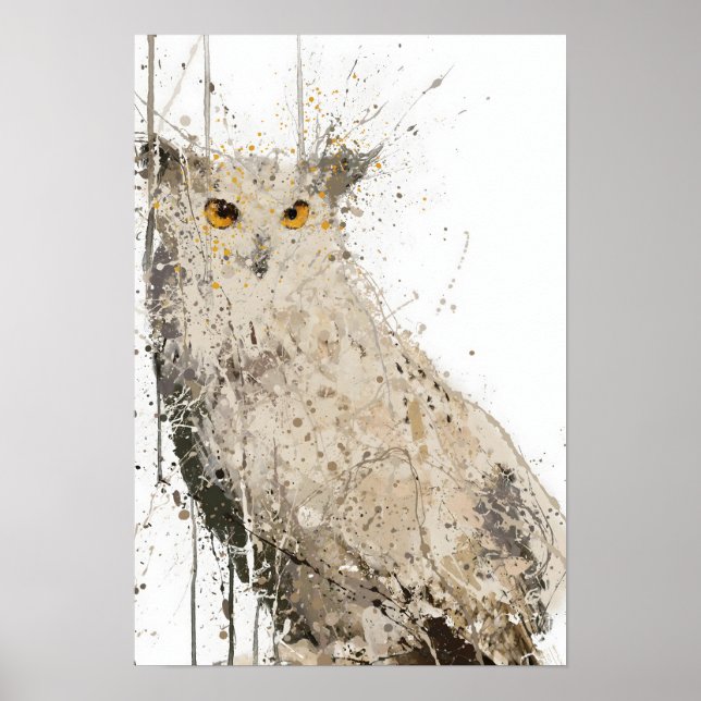 Eagle Owl Poster (Vorne)