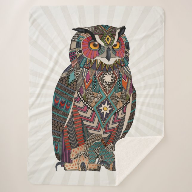 eagle owl sherpadecke (Vorderseite)