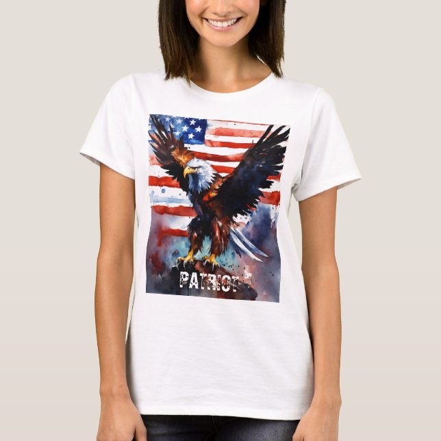 Eagle Patriot Vintag T - Shirt (Vorderseite)