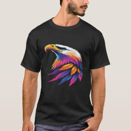 Eagle Print T - Shirt, Bird Lover T - Shirt