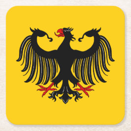 Eagle Rechteckiger Pappuntersetzer