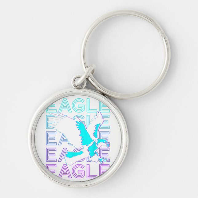 Eagle Retro Schlüsselanhänger (Vorne)