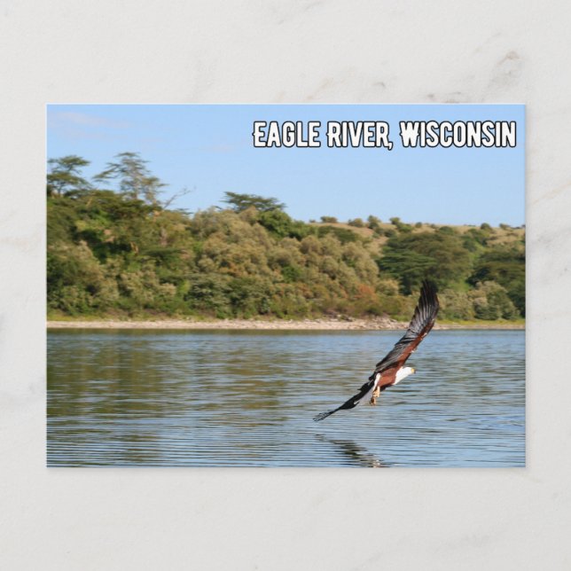 Eagle River, Wisconsin Postcard Postkarte (Vorderseite)