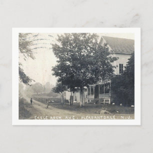Eagle Rock Ave, West Orange, New Jersey Vintage Postkarte
