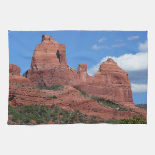 Eagle Rock I Sedona Arizona Reisefotografie Geschirrtuch