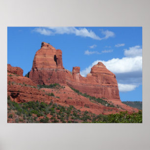 Eagle Rock I Sedona Arizona Reisefotografie Poster
