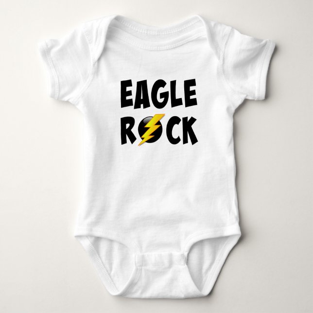 Eagle Rock Lightning Bolt Baby Strampler (Vorderseite)