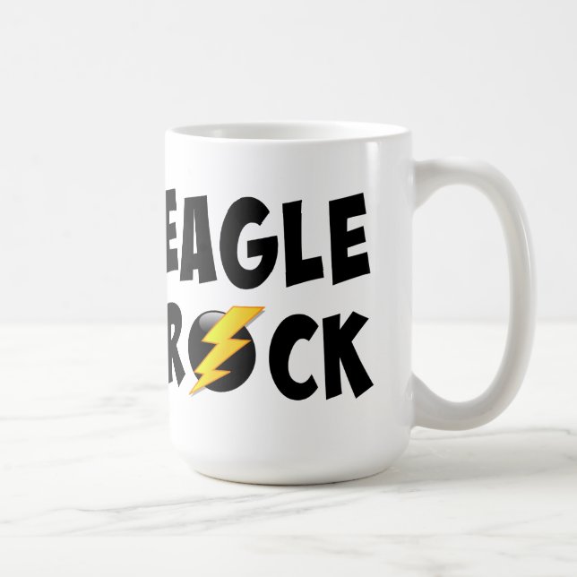 Eagle Rock Lightning Bolt Kaffeetasse (Rechts)
