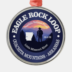 Eagle Rock Loop (rd2) Ornament Aus Metall