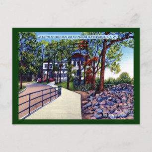 Eagle Rock Pavilion Orange NJ Vintag Postkarte