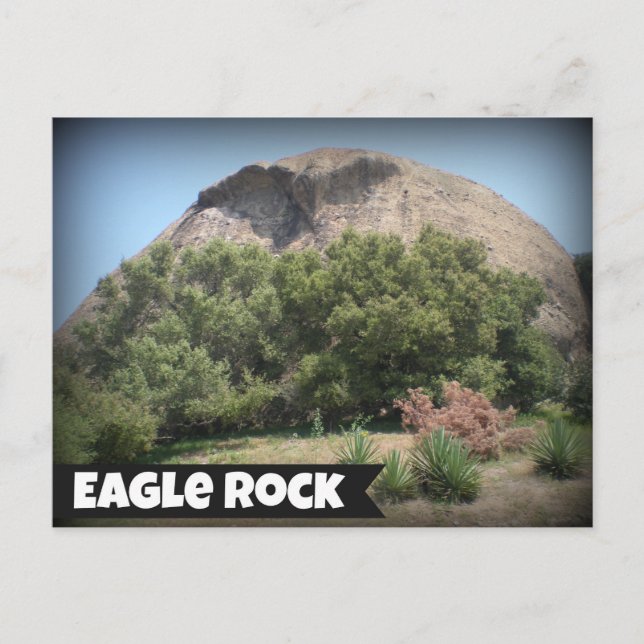 Eagle Rock Sehenswürdigkeit Postkarte (Vorderseite)