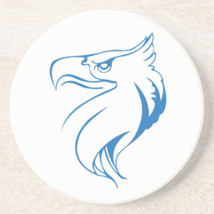 Eagle’s head getränkeuntersetzer