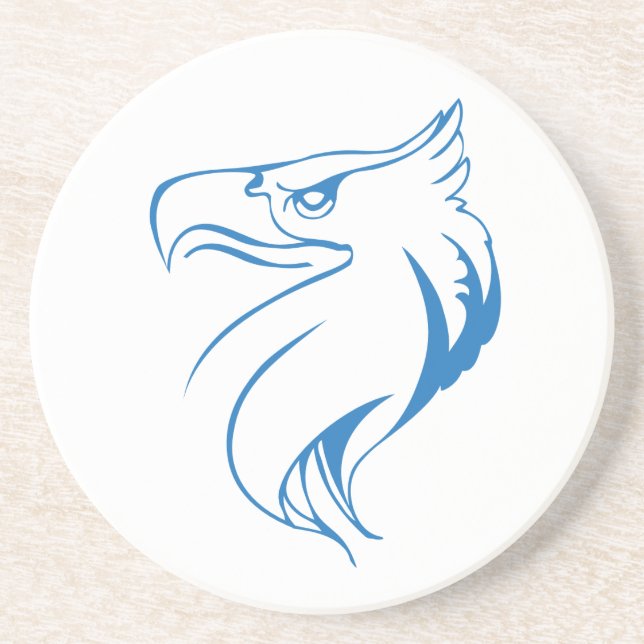 Eagle’s head getränkeuntersetzer (Vorne)