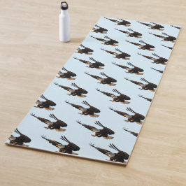 Eagle schlummernd yogamatte