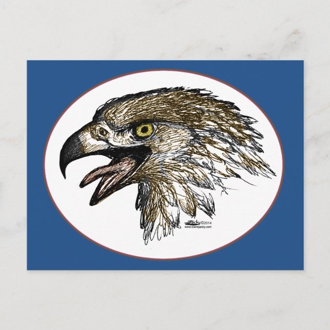 Eagle Screening Postkarte (Vorderseite)