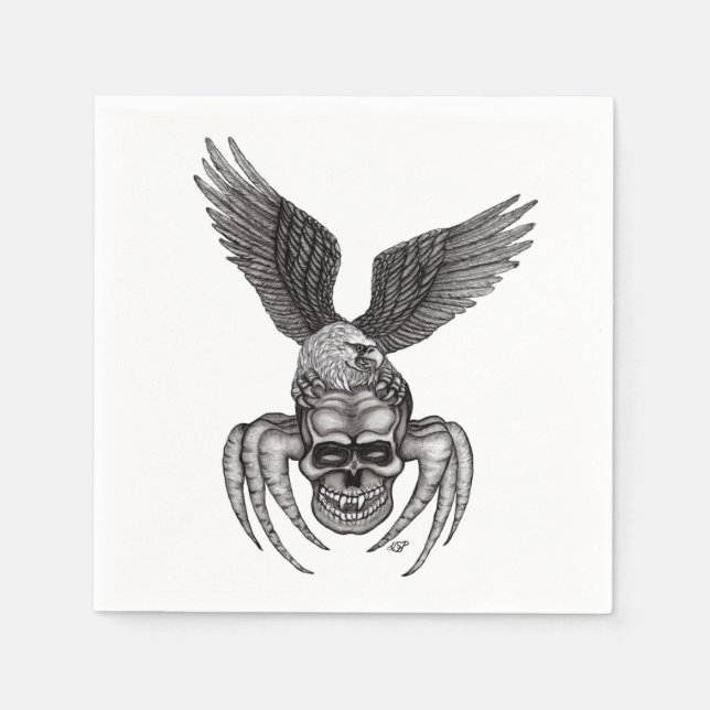 Eagle Serviette (Vorderseite)