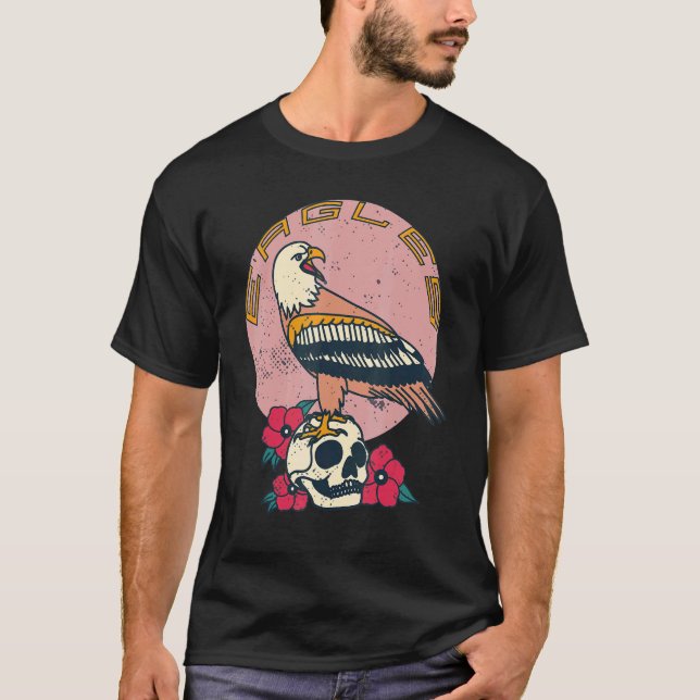 Eagle Sharp Objects Falconry Falcon Hawk Goshawk O T-Shirt (Vorderseite)