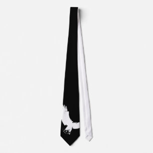 Eagle Silhouette Neck Tie Krawatte