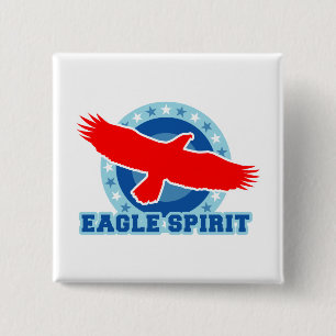 Eagle Spirit Button