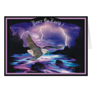 Eagle Spreading Weltfrieden