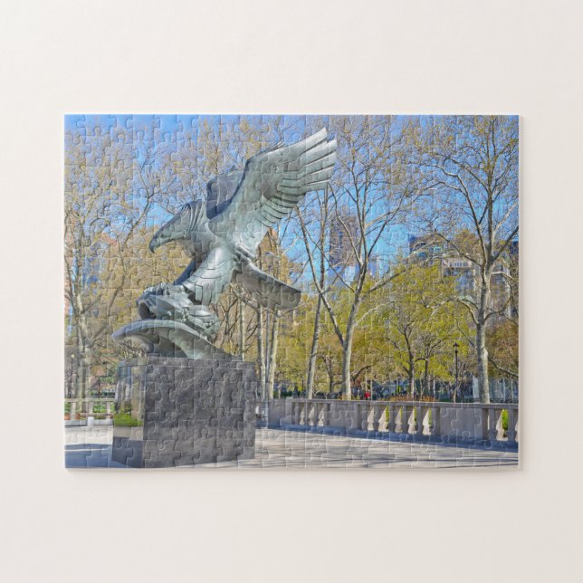 Eagle Statue New York. (Horizontal)