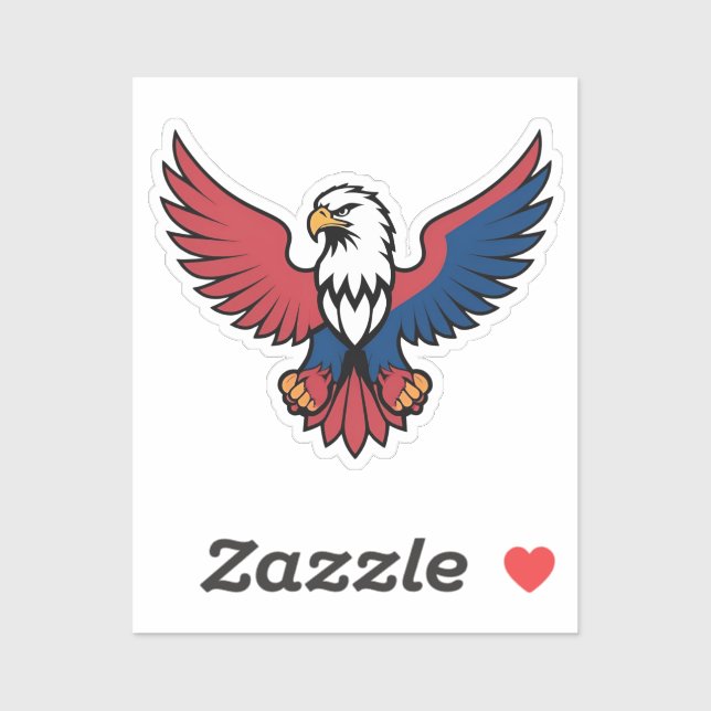 Eagle Sticker  Bald Eagle Sticker  American Eagle  (Blatt)