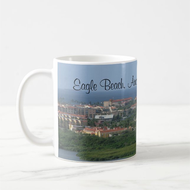 Eagle-Strand, Aruba Kaffeetasse (Links)