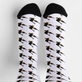 Eagle Swooping Down Socken