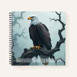 Eagle Symbolismus Notizbuch