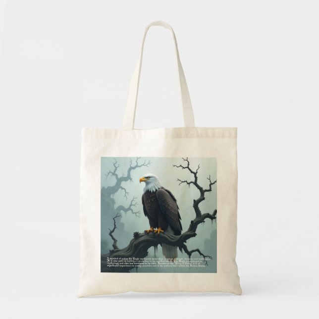 Eagle Symbolismus Tragetasche (Vorne)