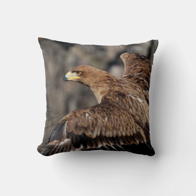 Eagle-Tier-Kissen-Fotografie Kissen (Vorderseite)