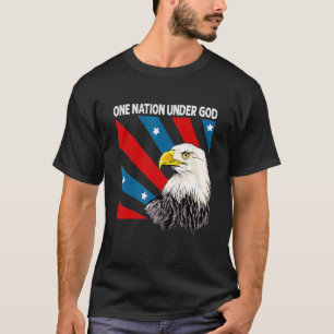 Eagle USA Christlich Patriot America One Nation un T-Shirt