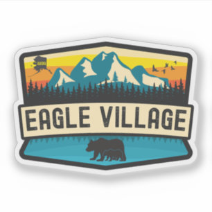 Eagle Village, Alaska Aufkleber