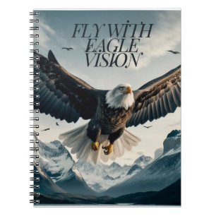 Eagle Vision Spiral Notebook Notizblock