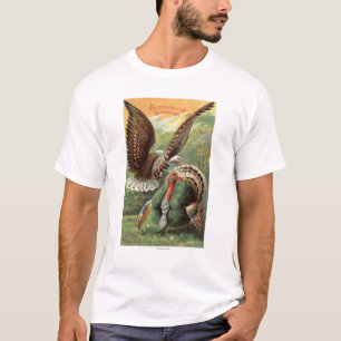Eagle, welches die Türkei in Angriff nimmt T-Shirt