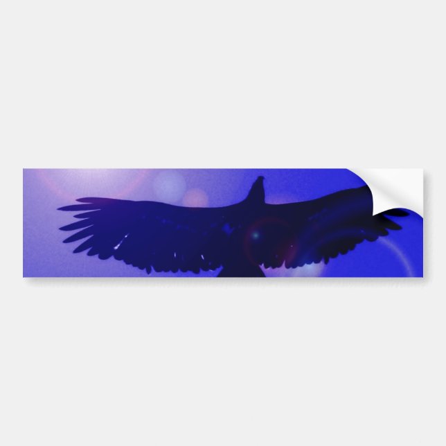 Eagle Wings Autoaufkleber (Vorne)