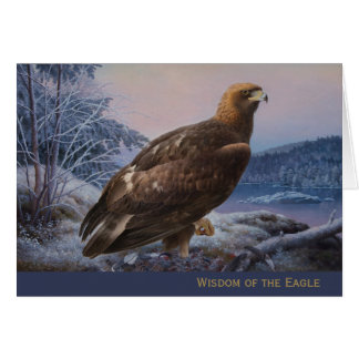 Eagle wisdom Ferdinand von Wright 1884 CC055 Card