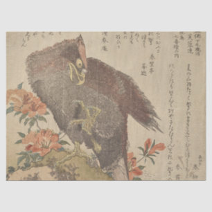 Eagle With a Uptured Claw Azalea Bush von Shunman Seidenpapier
