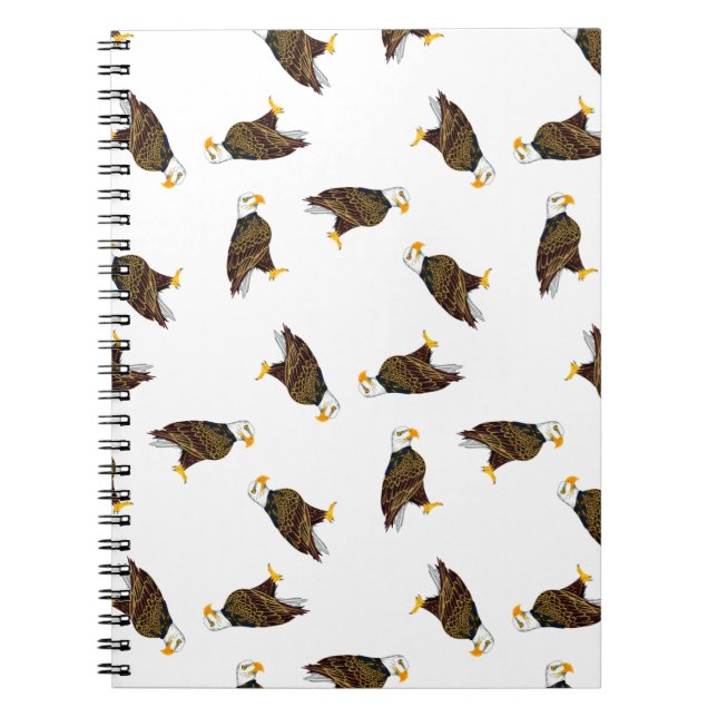 Eagle-Wurf-Notizbuch Notizblock (Vorderseite)
