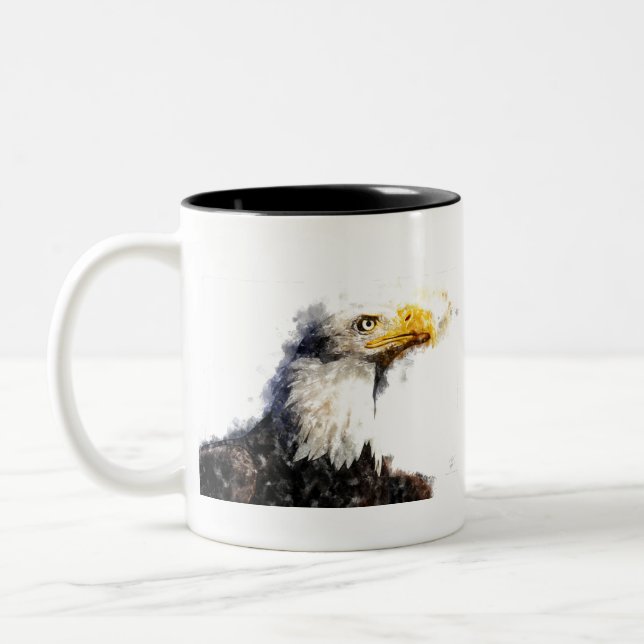 Eagle Zweifarbige Tasse (Links)
