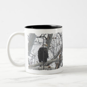Eagles auf großartiger See-Tasse Zweifarbige Tasse