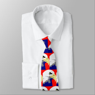 Eagles Blue Football Basketball Baseball Necktie Krawatte