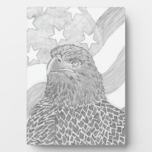 EAGLES HARRIET + M ZUHAUSE FAMILY TREE E9 USA FOTOPLATTE