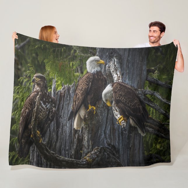 EAGLES ROOST FLEECEDECKE (Beispiel)