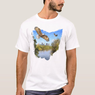 Eagles Scioto River Columbus Ohio T-shirt homme