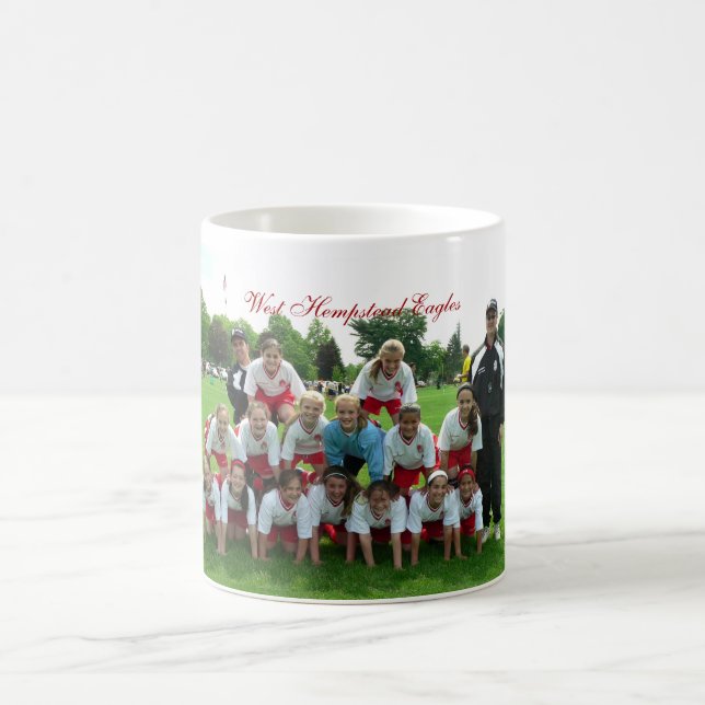 eagles_spring06, WestHempstead Eagles Kaffeetasse (Mittel)