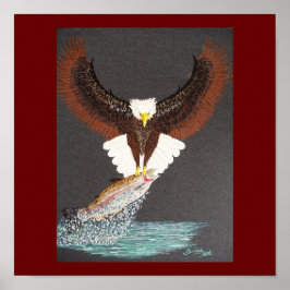 Eaglesrainbogen Poster